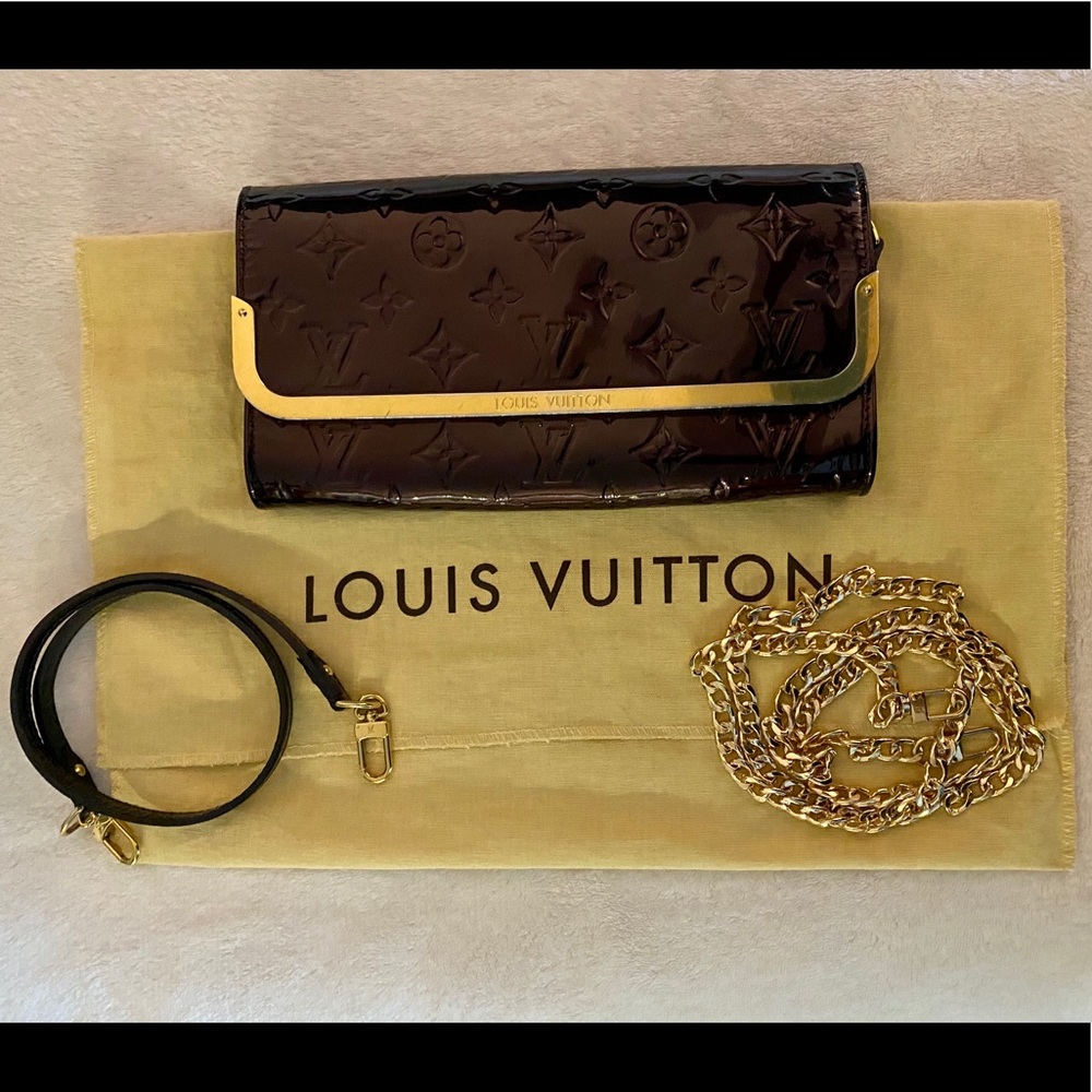 Louis Vuitton Amarante Vernis Rossmore MM